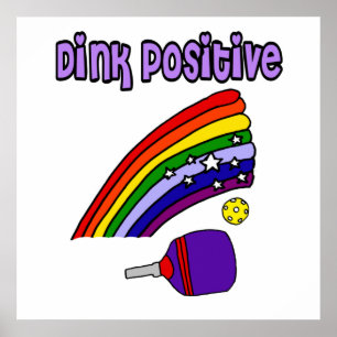 Poster Funny Dink - Jogo de Esportes Positivos