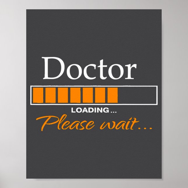 Poster Funny Doctor Loading Medical Doctor Outfit New  (Frente)