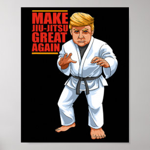 Poster Funny Donald Trump Republican - Jiu-jitsu E Bjj