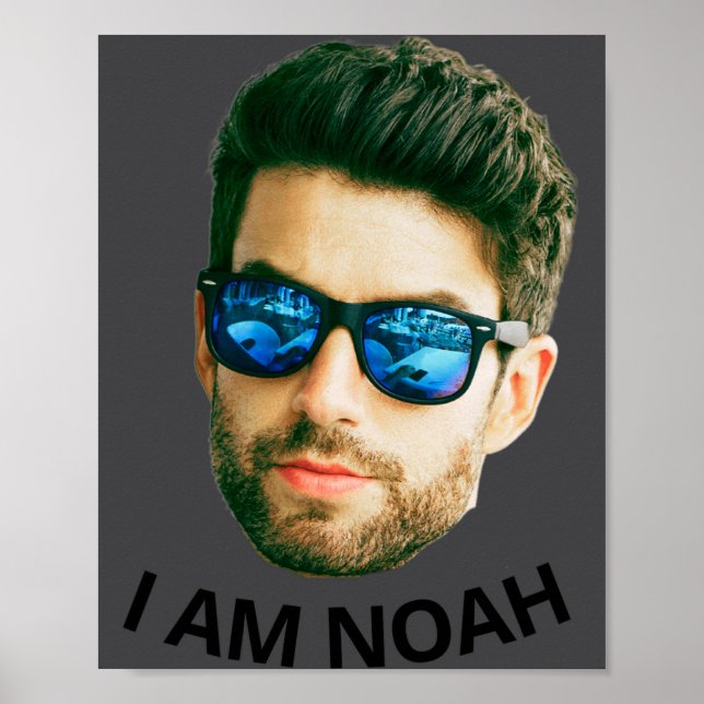 Poster Funny Face Cture Birthday Party Matching  (Frente)