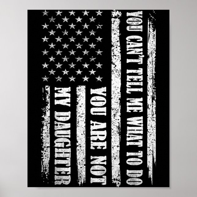 Poster Funny Father Day Design For Daddy Papa Men From Da (Frente)