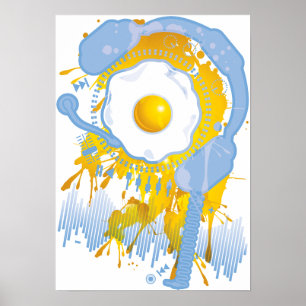Poster Funny_Fried_Egg