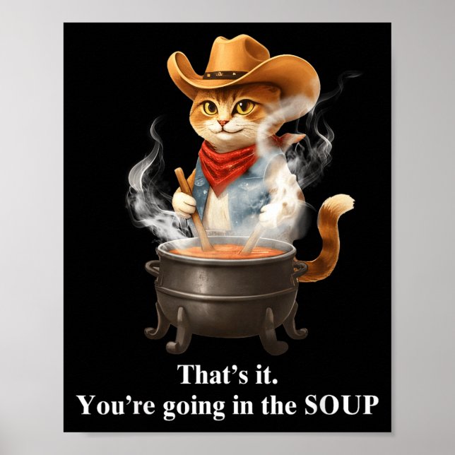 Poster Funny Frog Witch Meme That's It You're Going In Th (Frente)