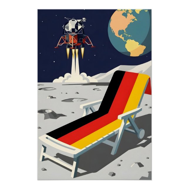 Póster Funny German (Frente)