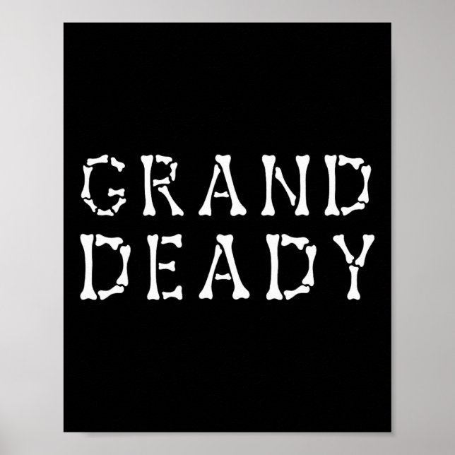 Poster Funny Grand Deady Halloween Mummy Deady Halloween (Frente)