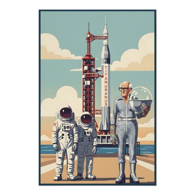 Póster Funny Grandad (Frente)