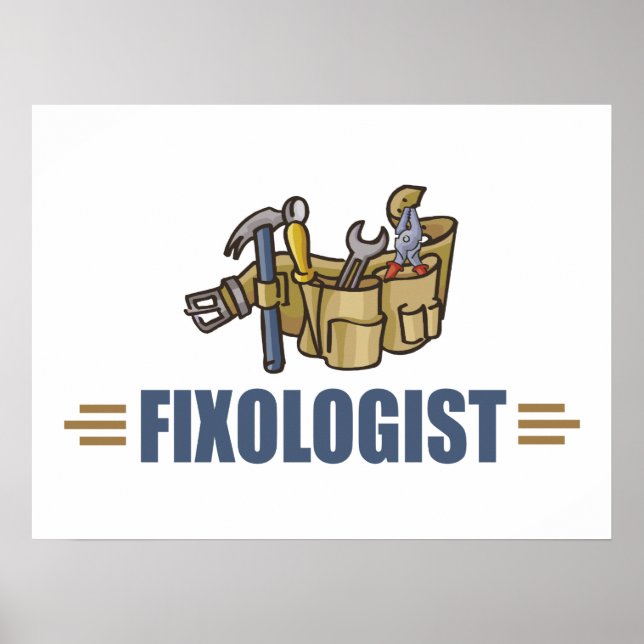 Poster Funny Handyman (Frente)