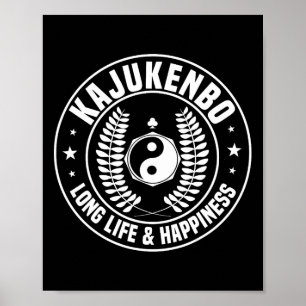 Poster Funny Kajukenbo Design Karate Judo Kenpo Boxing