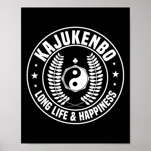 Poster Funny Kajukenbo Design Karate Judo Kenpo Boxing (Frente)