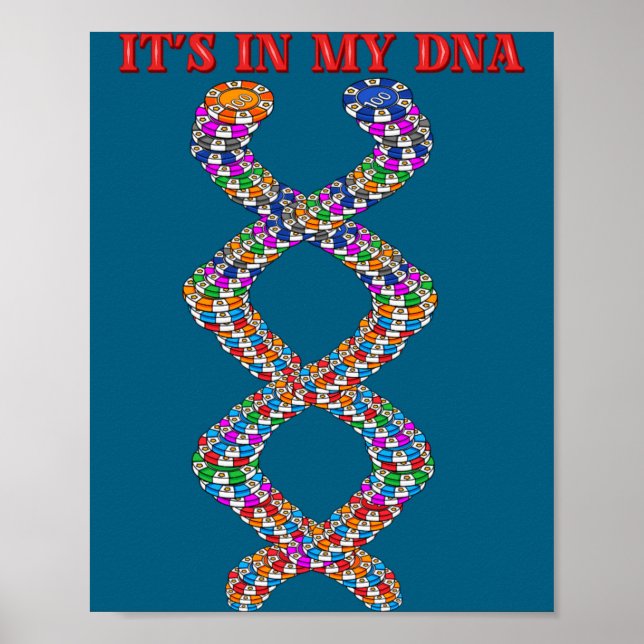 Poster Funny Ker Player Texas Holdem Casino Ker  (Frente)