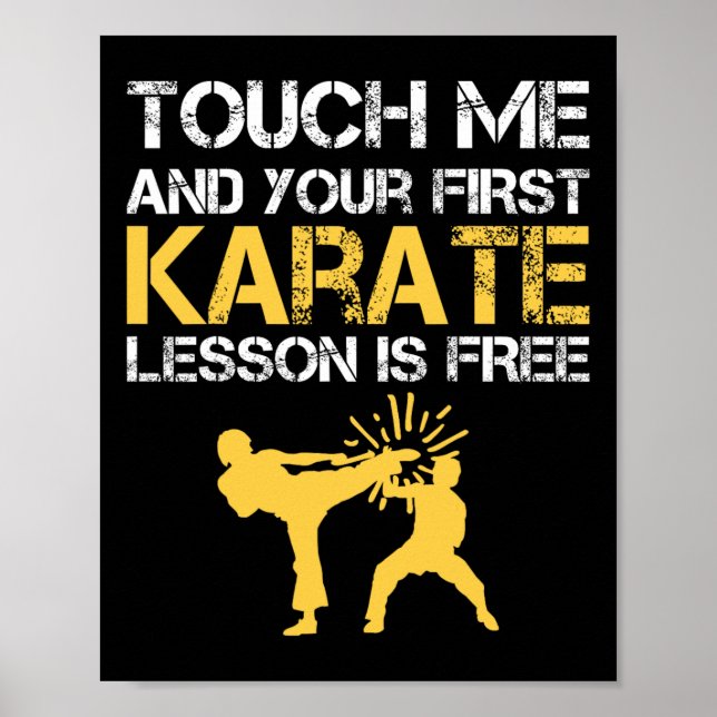 Poster Funny Kyokushin Karate (Frente)
