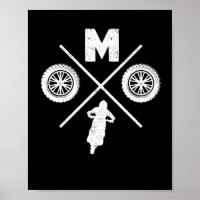 Funny Moto Cross Dirt Bike Motocross Biker