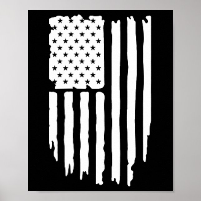 Poster Funny Qr Presidente Trump Dance Code (em Byck) 3 (Frente)