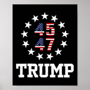 Poster Funny Qr Presidente Trump Dance Code Inauguração D