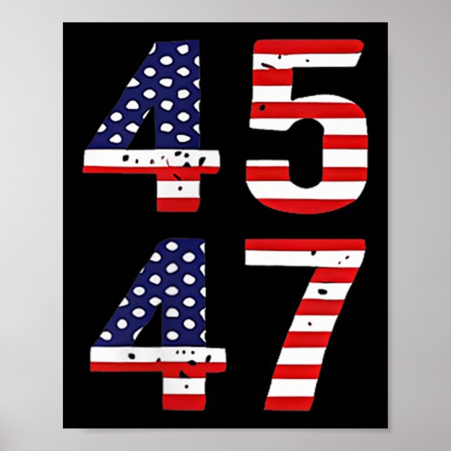 Poster Funny Qr Presidente Trump Dance Code Trump 45_47 (Frente)