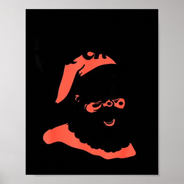 Poster Funny Retro Santa Let's See Some Big Nick Energy C (Frente)
