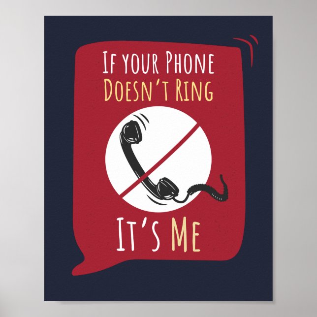 Poster Funny Sarcasm Dorm Room Gag (Frente)