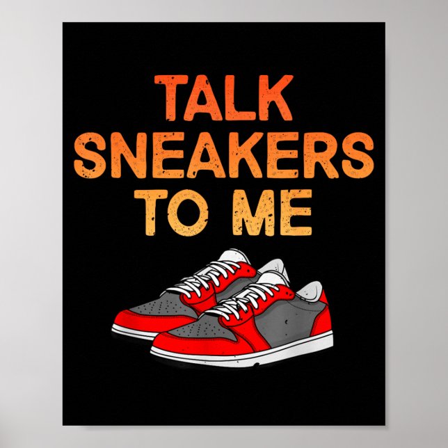 Poster Funny Sneaker Design For Men Women Scute Ss Cute S (Frente)