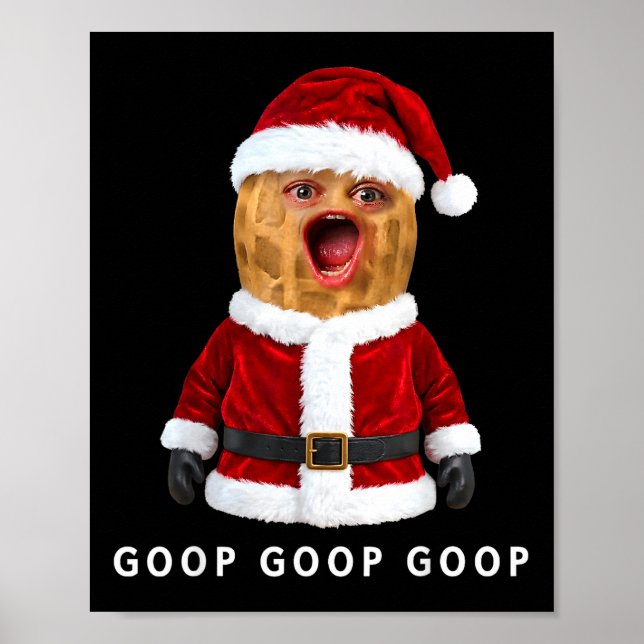 Poster Funny The Burnt Peanut Goop Bungulator Christmas  (Frente)