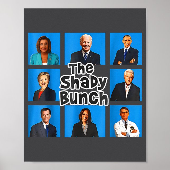 Poster Funny The Shady Bunch 2024  (Frente)