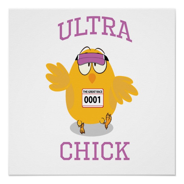Póster Funny Ultra Pintinho Runner (Frente)