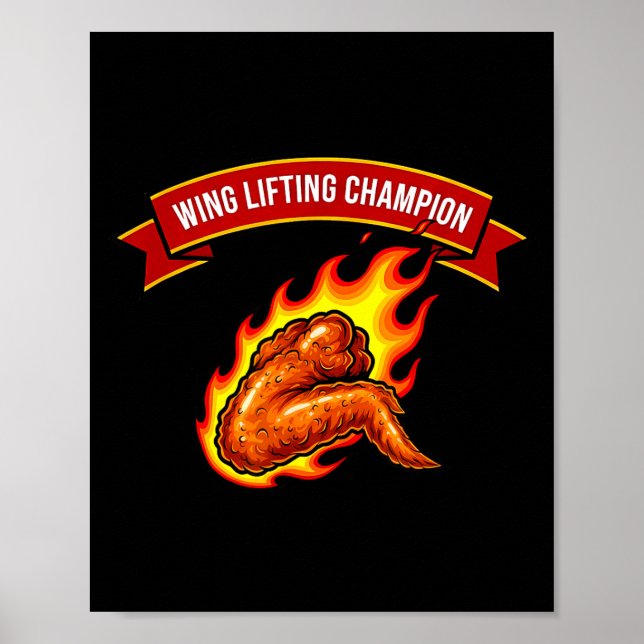 Poster Funny Wing Lifting Chamon  (Frente)