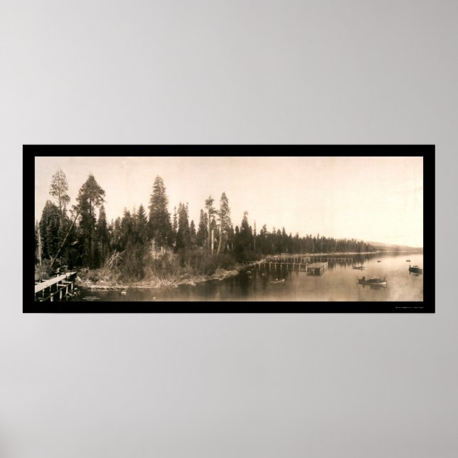 Poster Furacão Bay Tahoe Foto 1908 (Frente)