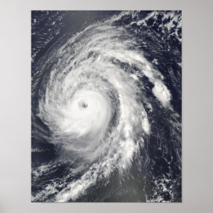 Póster Furacão Bill no Oceano Atlântico