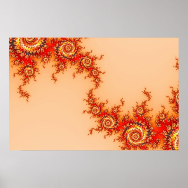 Póster Furacão de incêndio (Frente)