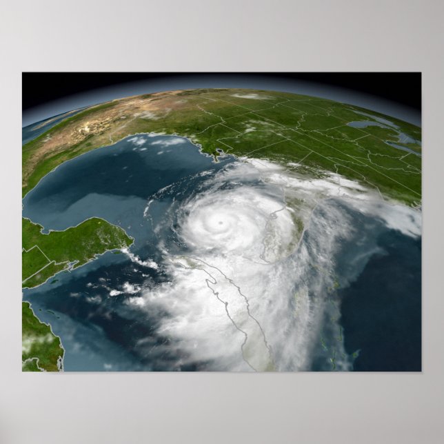 Póster Furacão Dennis 2 (Frente)