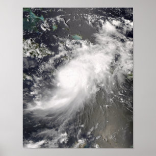 Póster Furacão Gustavo sobre Hispaniola