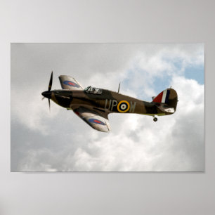 Poster Furacão Hawker Mk1