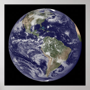 Poster Furacão Ike 52x52 da terra (40x40)