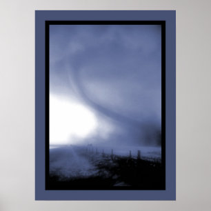 Póster Furacão perto de Cordell, Oklahoma