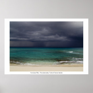 Póster Furacão Rita