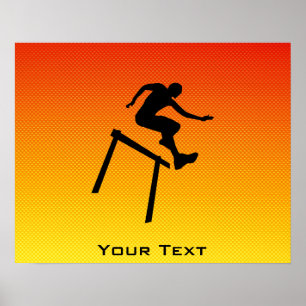 Póster Furador Laranja Amarelo