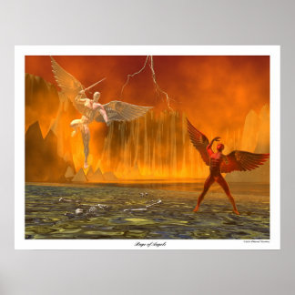 Póster Fúria de anjos