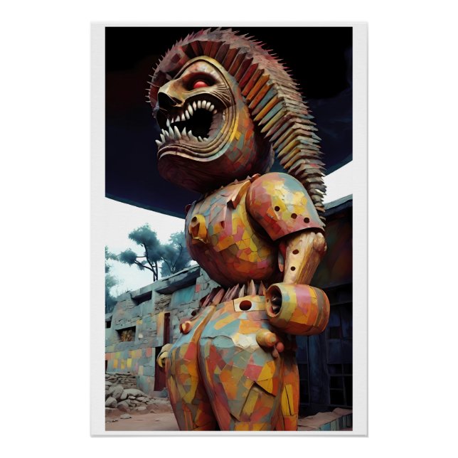 Póster Fúria Havaiana (Frente)