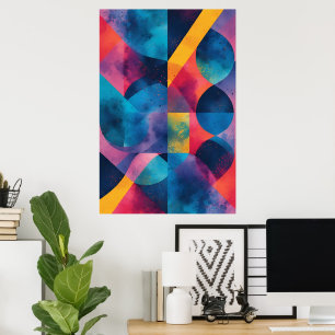 Poster Fusão Cósmica em Movimento