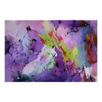 "Fusão de matizes" Arte Abstrato Contemporânea