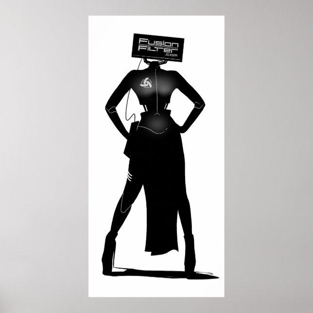 Póster FusãoFiltro Fembot (Frente)
