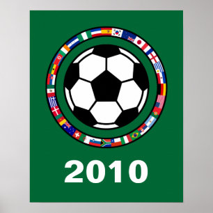 Póster Futebol 2010