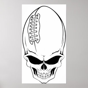 Poster futebol 2 do crânio