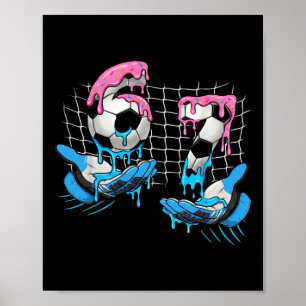 Poster Futebol 67 Crianças Sorvete Gotejamento Engraçado 