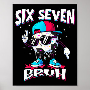 Poster Futebol 67 Meme Seis Sete Futebol 67 Meninos Menin