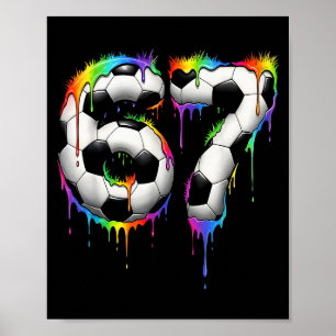 Poster Futebol 67 Seis Sete Divertido Gen Alpha Meme Arco