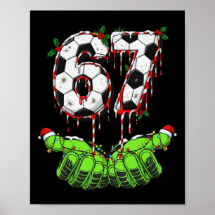 Poster Futebol 67 Seis Sete Divertido Gen Alpha Meme Gote
