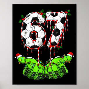Poster Futebol 67 Seis Sete Divertido Gen Alpha Meme Gote