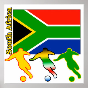Poster Futebol África do Sul