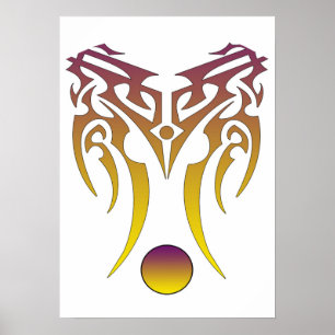 Poster Futebol alienígena